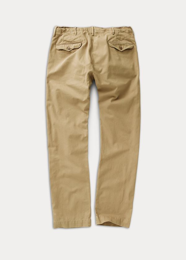 Calça Chino Ralph Lauren Algodão Straight Leg Homem 94780-LXDS